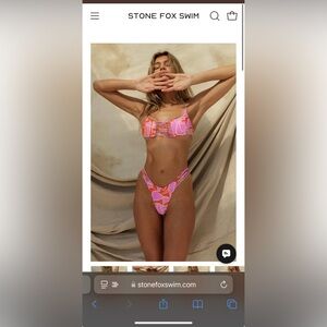 Stone Fox Swim Bikini Bottoms